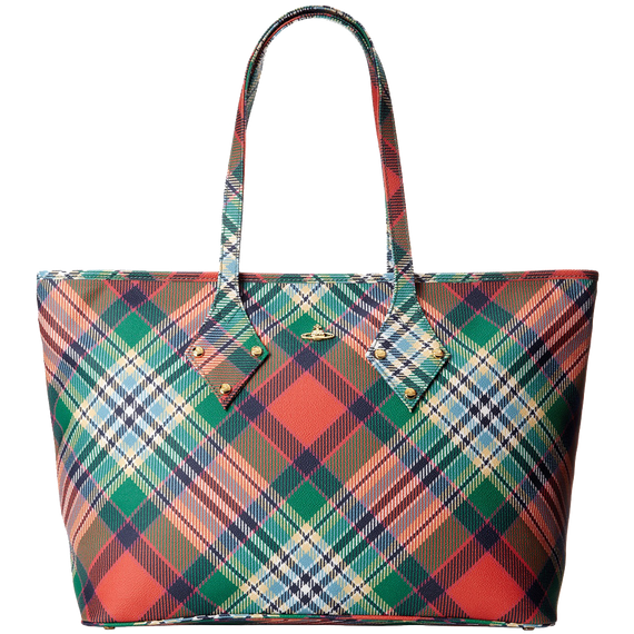 Vivienne Westwood Plaid Tote